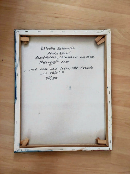 art-decoration-tableau-peinture-acrylique-toile-moderne-naif-animal-chat