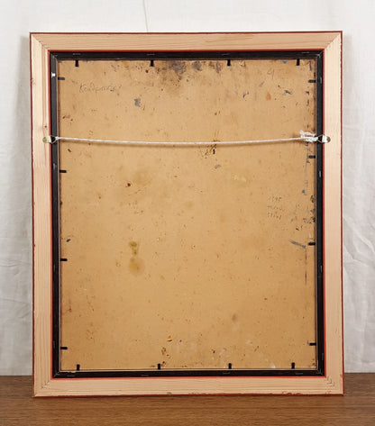 art-nature-morte-floral-fleur-chrysanthèmes -peinture huile panneau