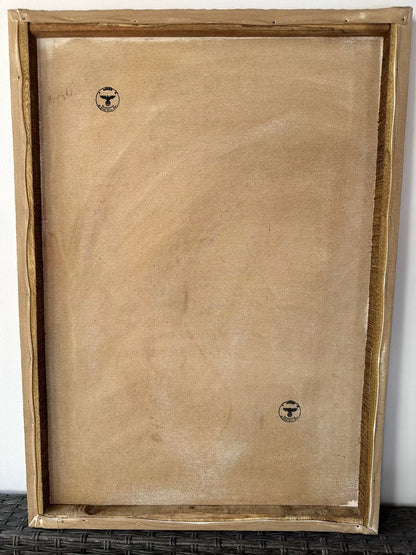 art-decoration-tableau-peinture-huile-toile-scene-famille-d'apres Egon SCHIELE