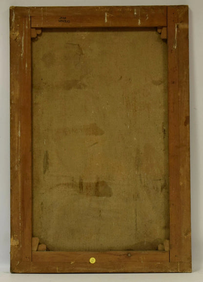 Tableau du 17/18ème Jh. "Christ à la croix à l'ombre de la souffrance", huile