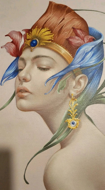 art-decoration-tableau-peinture-huile-toile-portrait-femme-original-yurquiza