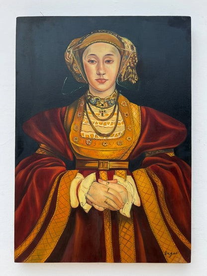 Portrait d'Anne de Clèves (1515-1557), reine d'Angleterre, quatrième épouse de Henri VIII