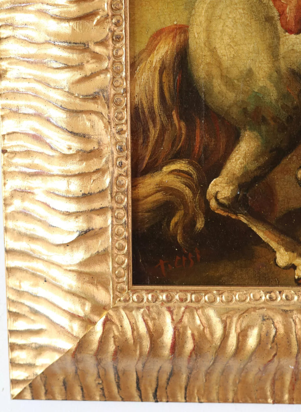 art-animal-Tableau-Chevaux-peinture à l'huile sur toile