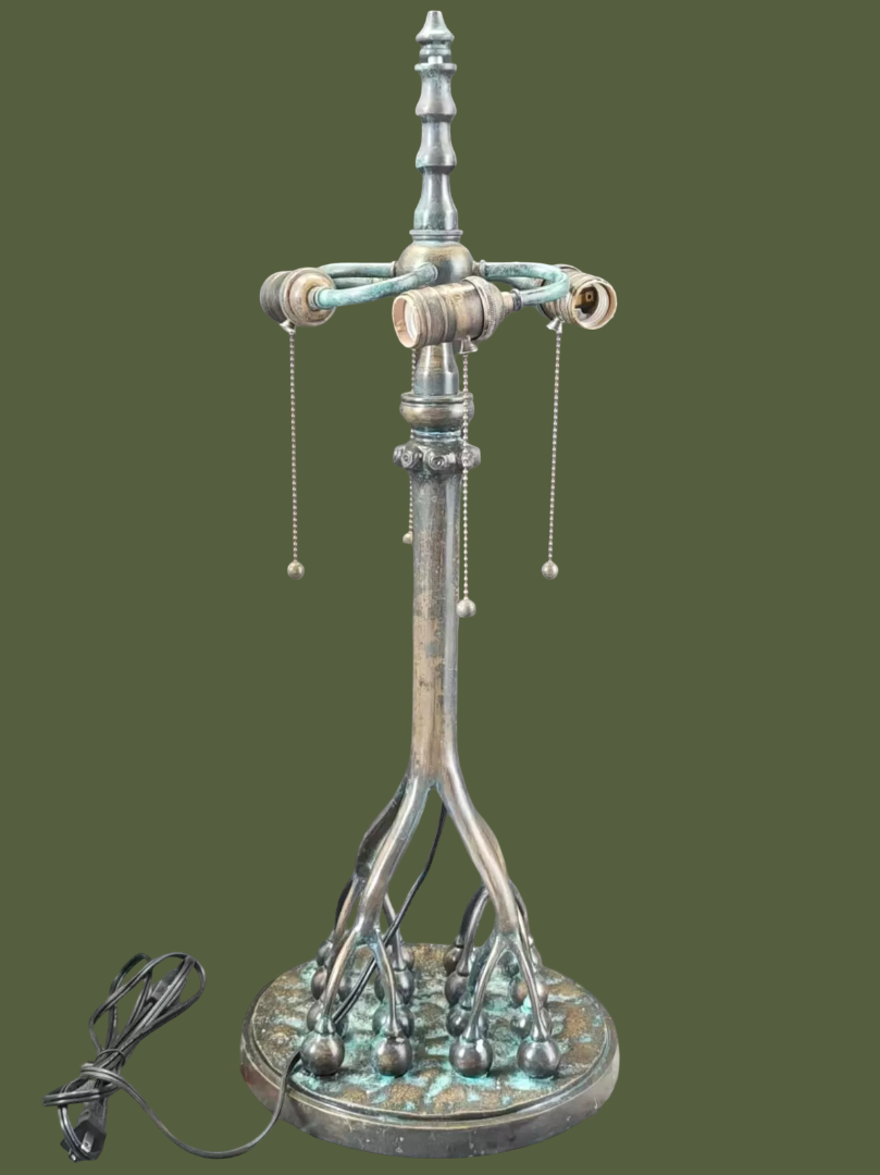 objet-decoration-lampe-style-tiffany-verre-bronze-78CM