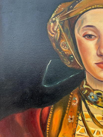 Portrait d'Anne de Clèves (1515-1557), reine d'Angleterre, quatrième épouse de Henri VIII