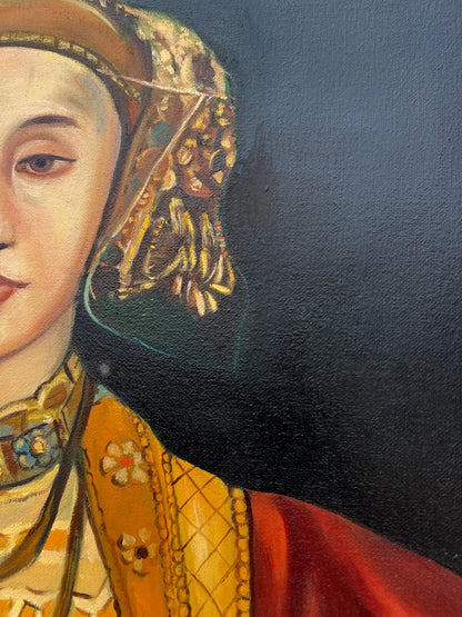 Portrait d'Anne de Clèves (1515-1557), reine d'Angleterre, quatrième épouse de Henri VIII