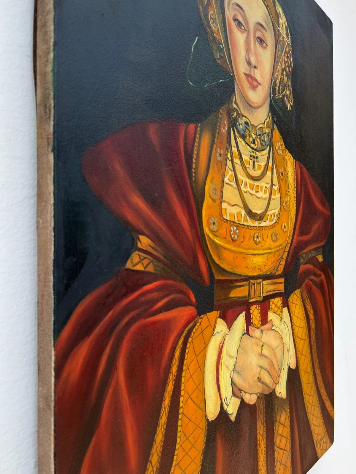 Portrait d'Anne de Clèves (1515-1557), reine d'Angleterre, quatrième épouse de Henri VIII