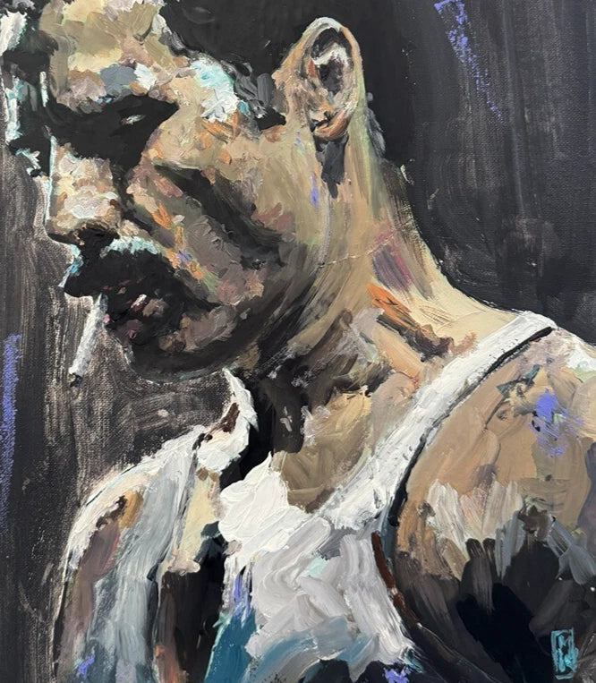 art original Freddy Mercury Queen Band peinture huile sur toile