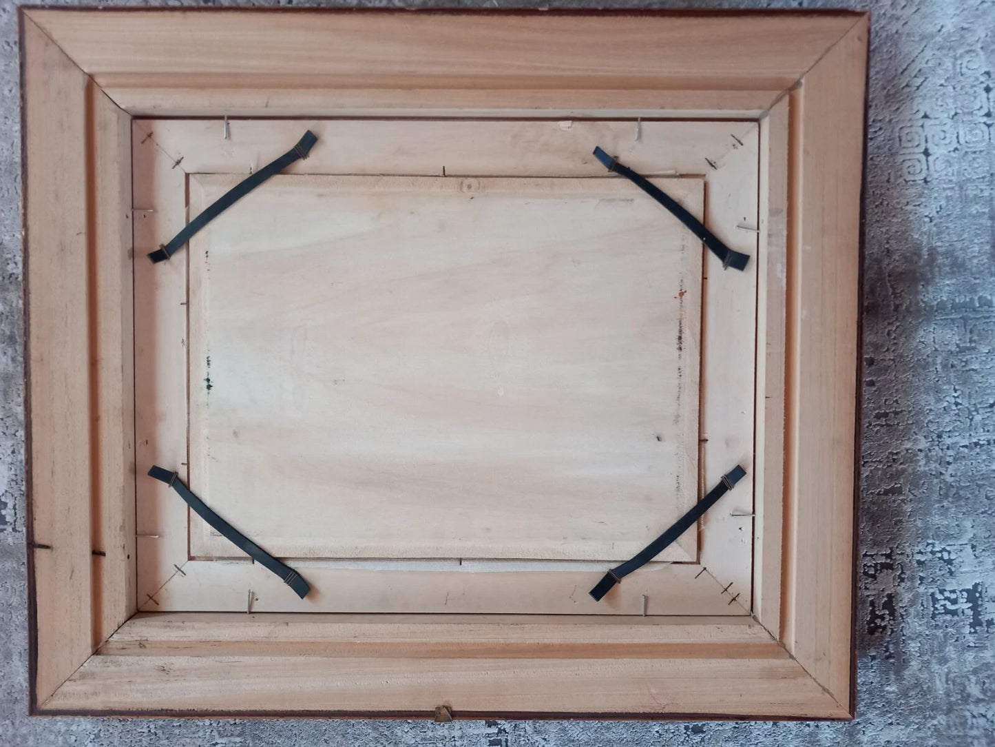 Peinture à l'huile sur panneau "marine" bateaux