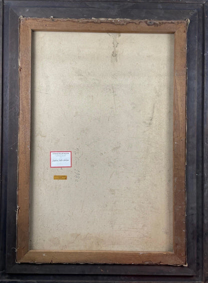 Tableau huile sur toile d'après Donald Roller Wilson- roi-singe