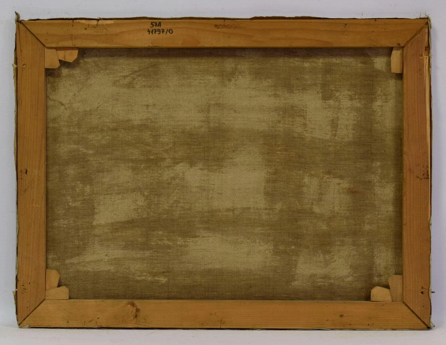 moitié 20. Jh. Tableau ancien, scène de genre dans une taverne, huile, 75 x 56 cm