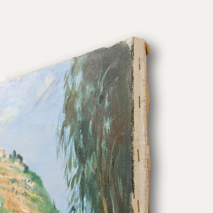 André Hofer (1890-1973) - 1960 Huile, paysage d'agave