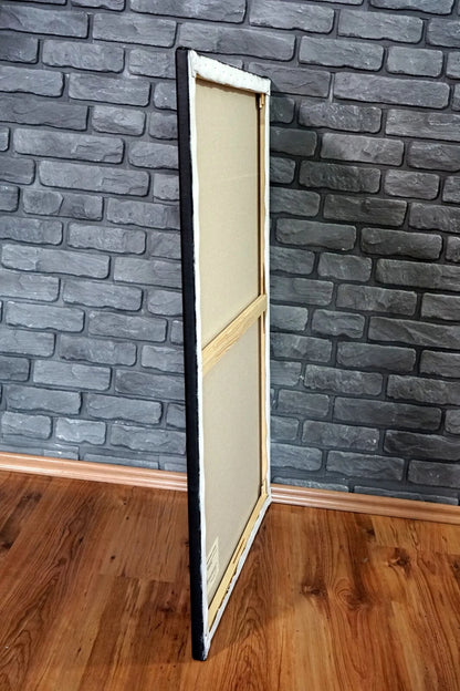 portrait homme tete mort couronne tableau peinture huile sur toile signée