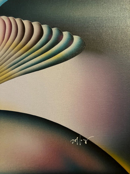 Timing Space - peinture à l'huile originale sur toile