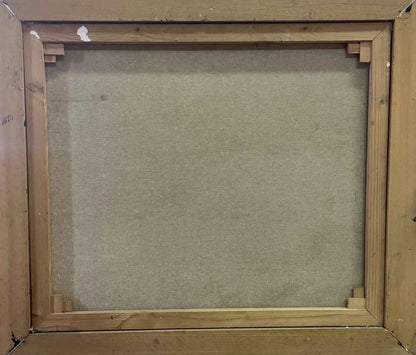 art decoration peinture huile sur toile paysage Naples Italie