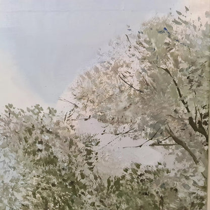 Huile sur toile "Les baigneuses" de Oleg Marouchkine