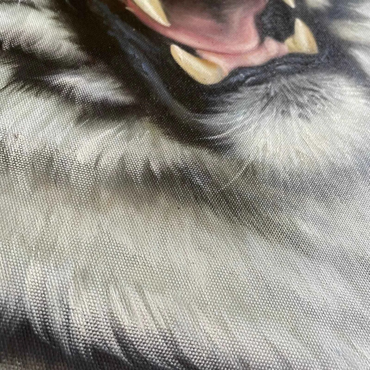 art-figuratif-animalier-tigre-menaçant-tableau-peinture-originale-huile-toile