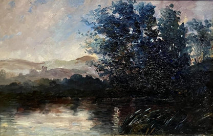 Un havre de paix où l'eau murmure des secrets à l'âme peinture huile sur toile 1911