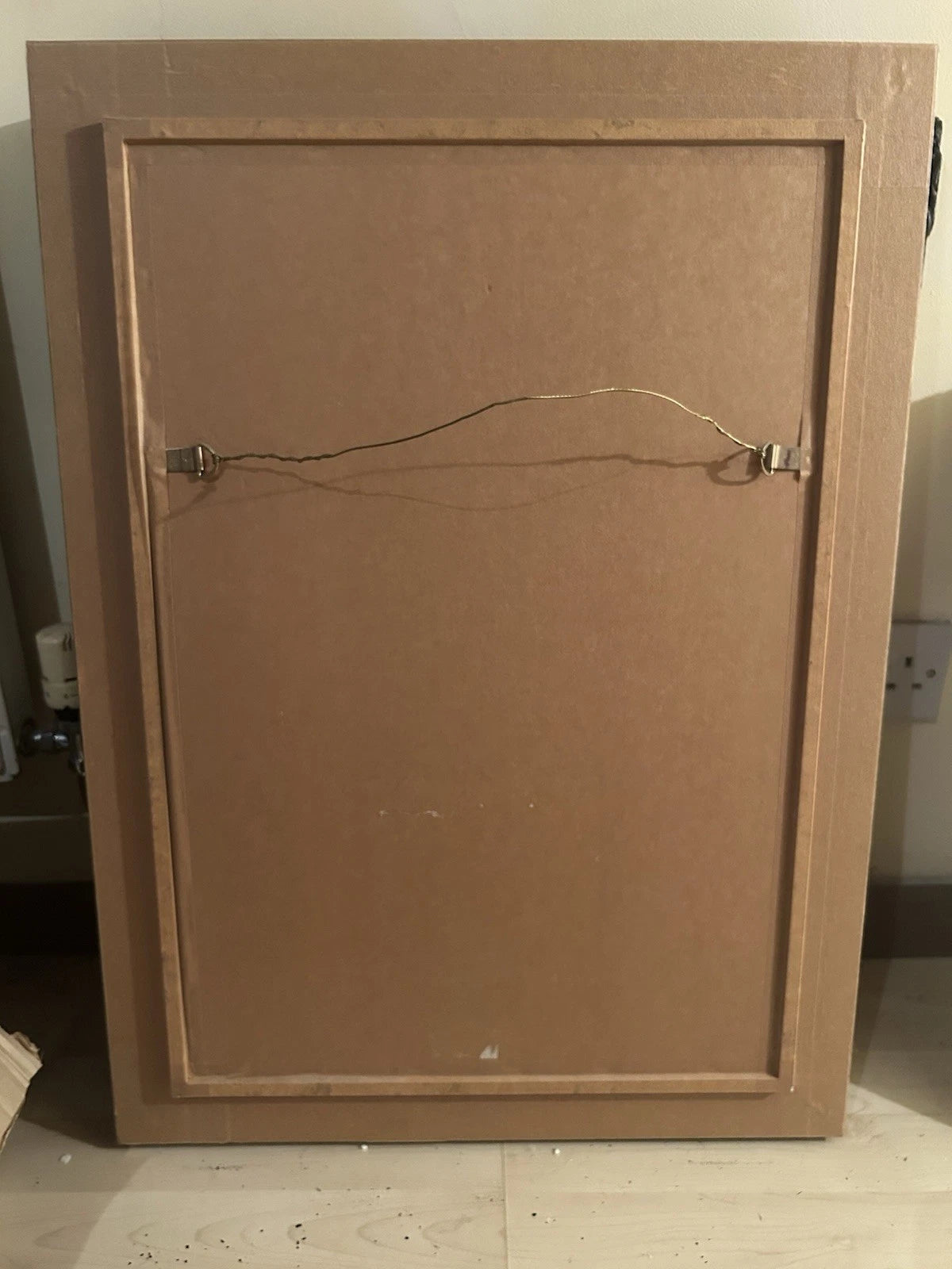 paysage marin venise canal huile sur panneau carton