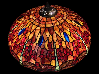 objet-decoration-lampe-style-tiffany-verre-bronze-59cm