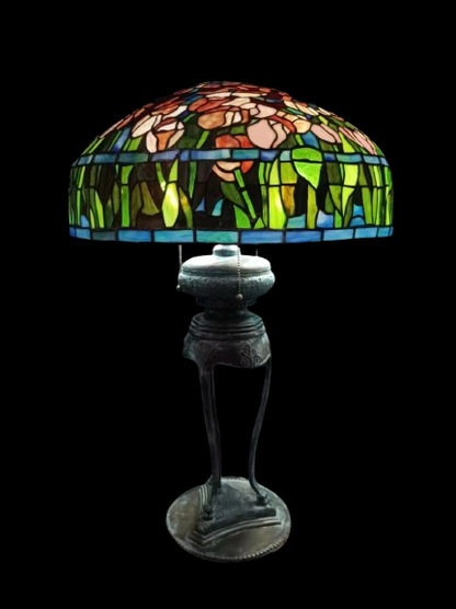 objet-decoration-lampe-style-tiffany-verre-bronze-85cm