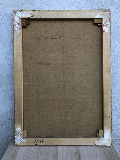 art-peinture-tableau-scene-garçon-fenetre-songe-liberté-huile-toile