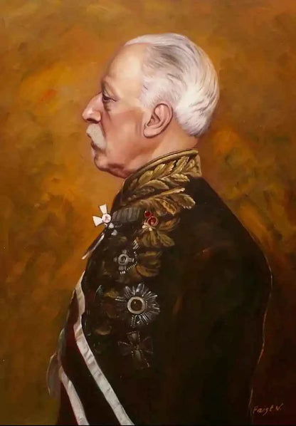 Peinture à l'huile Friedrich Krüger, Anton von Werner