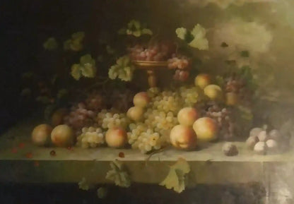 art-nature-morte-fruits-peinture-huile-toile